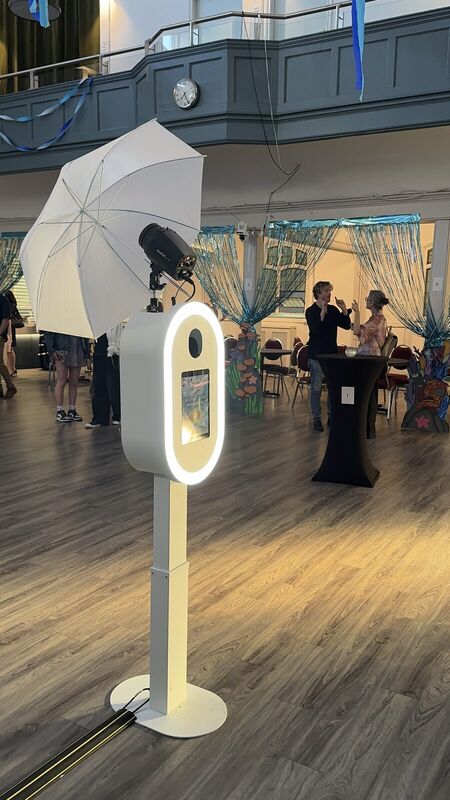 The photo booth at the venue